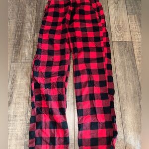 Goodfellow & Co Red and Black Plaid Pants